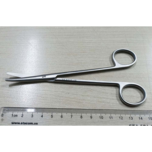 Kéo Metzenbaum Nelson cong 15 cm Hilbro 10.0337.15