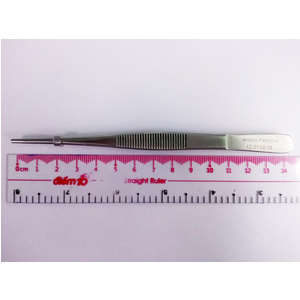 Kẹp phẫu tích Narrow 1x2 răng 14.5 cm Hilbro 12.0110.14