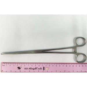 Kẹp phẫu thuật Kocher (Ochsner) thẳng 24cm Hilbro 14.0226.24