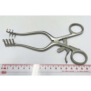 Banh phẫu thuật Weitlaner 3x4T tù, 16cm Hilbro 19.0086.16