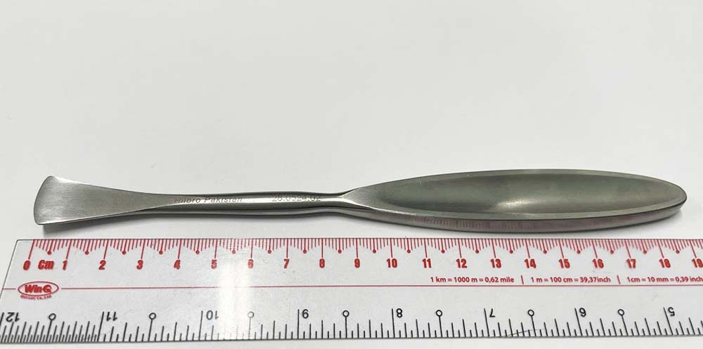 Róc màng xương Langenbeck cong 16 x 190mm Hilbro 28.0524.02