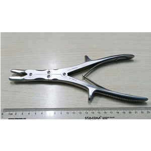 Gu gặm xương phẫu thuật Stille-Ruskin cong 23cm Hilbro 28.1345.23