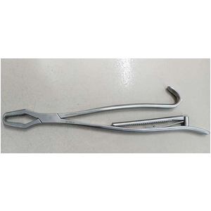 Kẹp giữ xương Lane khóa hãm 33 cm Hilbro 28.1006.33