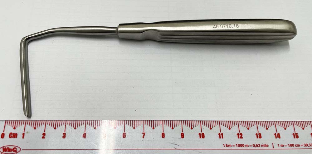 Banh phẫu thuật Aufricht số 1, 16cm Hilbro 46.0710.16