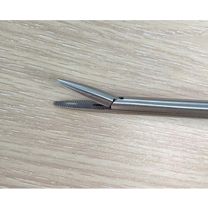 Kẹp gắp dị vật phẫu thuật Mathieu có răng, 20cm Hilbro 58.0114.20