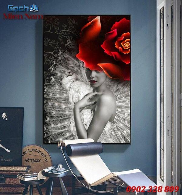 hình ảnh gạch ốp tường 3d