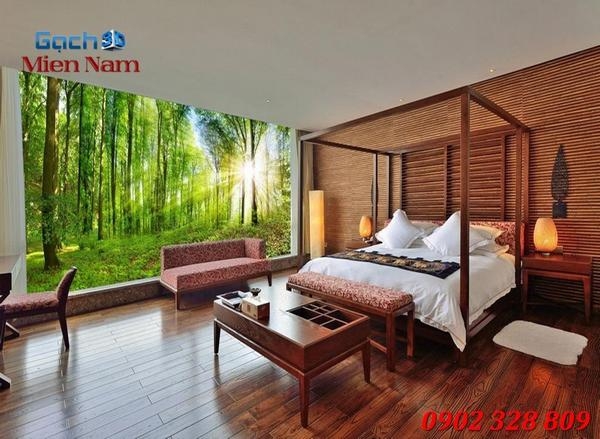 hình ảnh gạch ốp tường 3d