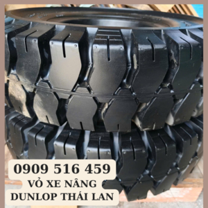 Gai vỏ xe nâng Dunlop Thái Lan
