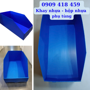 Hình ảnh hộp nhựa đựng phụ tùng, khay nhựa linh kiện được xếp gấp dễ dàng khi sử dụng