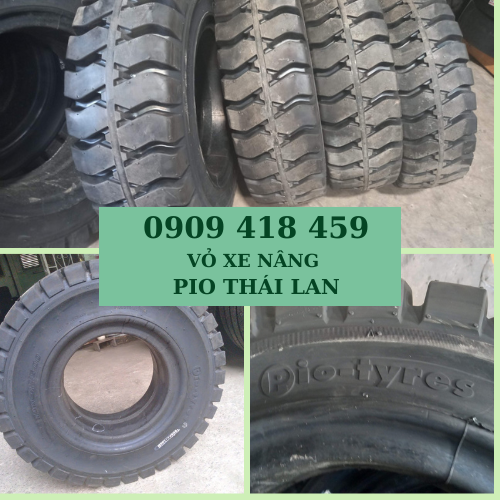 Hình ảnh vỏ xe nâng Pio Thái Lan 