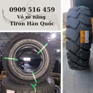 Thông số vỏ xe nâng Tiron Hàn quốc
