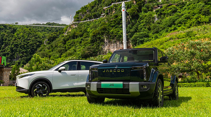 Jaecoo J6 là mẫu SUV điện pha trộn giữa phong cách retro Off-Road đầy cá tính và công nghệ hiện đại