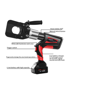 Máy cắt cáp thủy lực Pin HEWLEE HL-55B