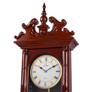 Đồng hồ treo tường quả lắc New Kashi HM839 số la mã