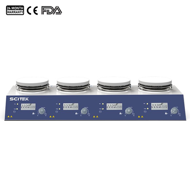 Máy khuấy từ đa vị trí - HMS-P280S4; HMS-P280S6; MMS-S4; MMS-S6