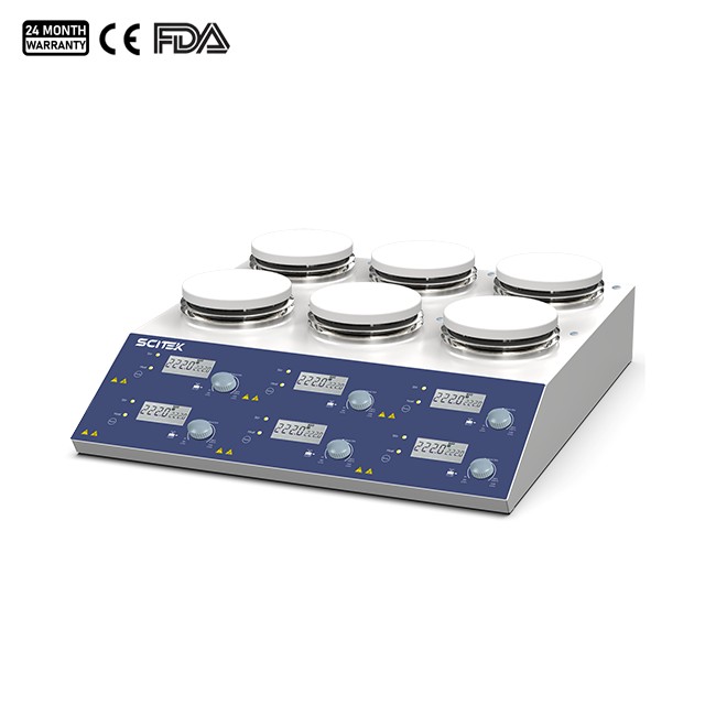 Máy khuấy từ đa vị trí - HMS-P280S4; HMS-P280S6; MMS-S4; MMS-S6