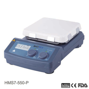 Máy khuấy từ có bếp điện, 550°C - HMS7-550-P; HMS7-550-S