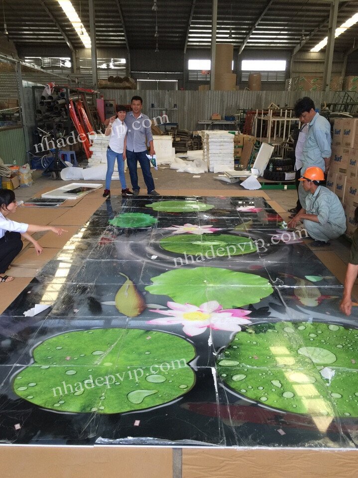 Hồ cá giao Vĩnh Long
