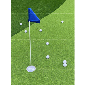 Bộ Hố Cờ Nhựa Chơi Putting Golf Cao 1m, Sâu 10cm