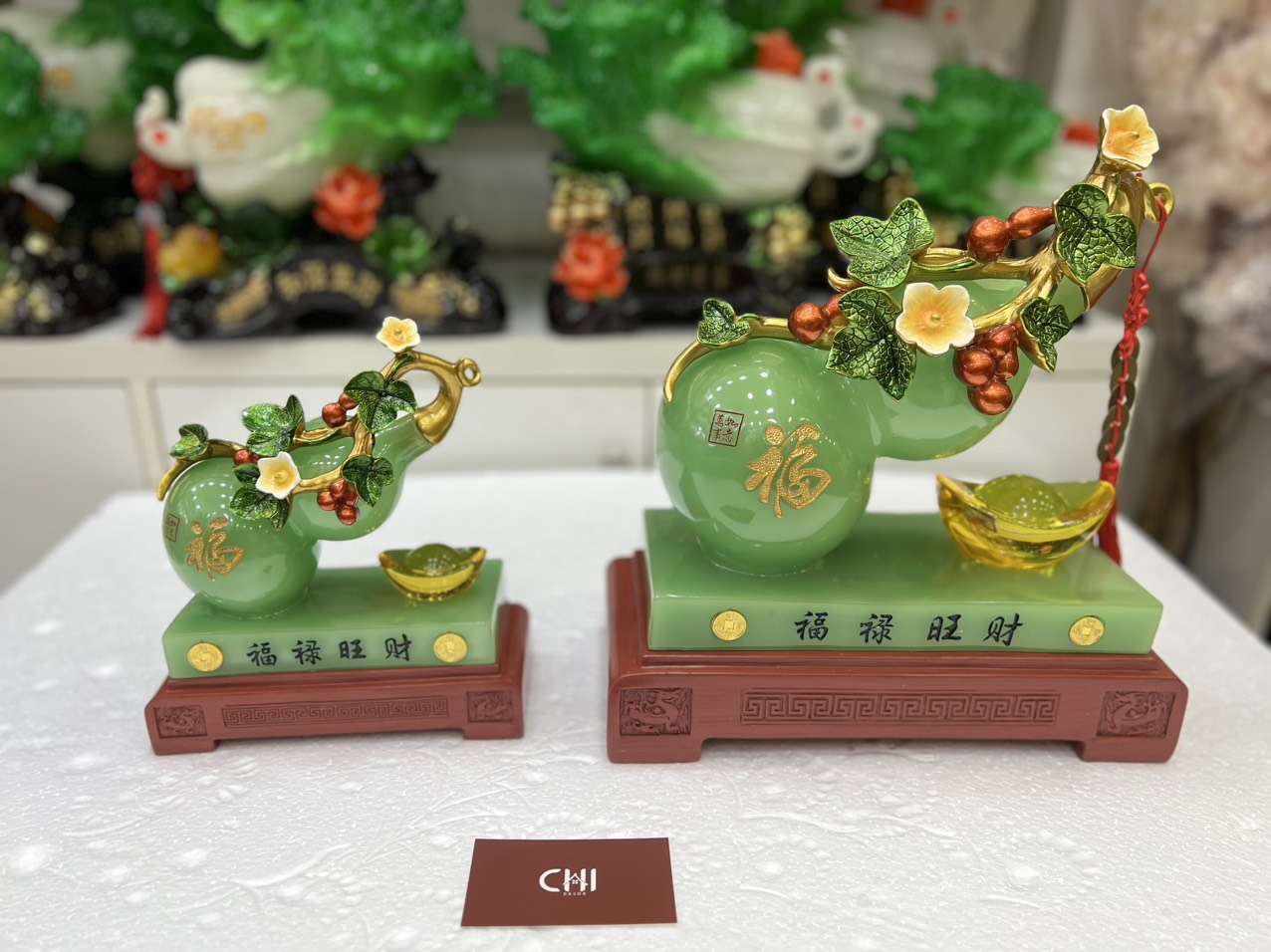 Tượng hồ lô thỏi vàng