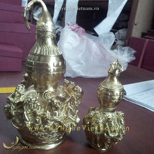 Hồ lô bát tiên đúc máy cao 20cm