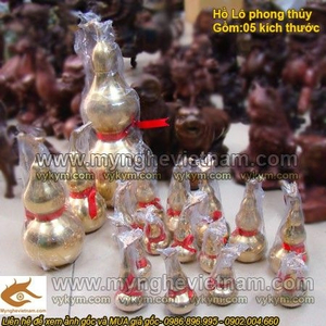 Hồ Lô trơn vàng, Hồ Lô phong thủy, Hồ lô Bát Quái bằng đồng