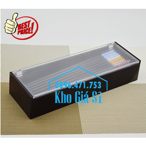 Hộp đựng đũa muỗng có nắp bằng nhựa melamine cho nhà hàng quán ăn