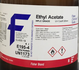 Hóa chất Ethyl acetate, HPLC 4 lít fisher