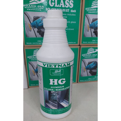 Dung dịch làm sạch mặt dụng Aluminium HG Aluminium Cleaner & Restorer 1000ml