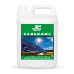 Chất tẩy rửa canxi ,vôi hoá ố màu, tấm năng lượng mặt trời HG Solar Panel Cleaning 5000ml