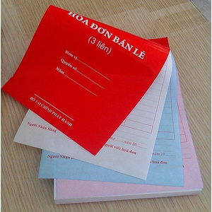 Hóa đơn bán lẻ 3 liên