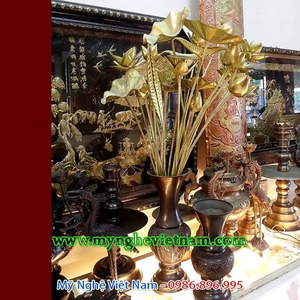 Hoa sen đồng đẹp, hoa sen đồng thờ cúng cao cấp