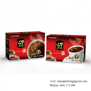 Cà phê G7 - Hoà tan đen Trung Nguyên
