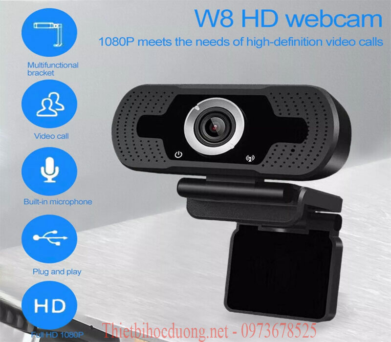 Học online với Webcam  HD 1080P