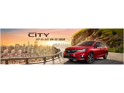 Honda City thế hệ thứ 5 sắp ra mắt thị trường Việt Nam