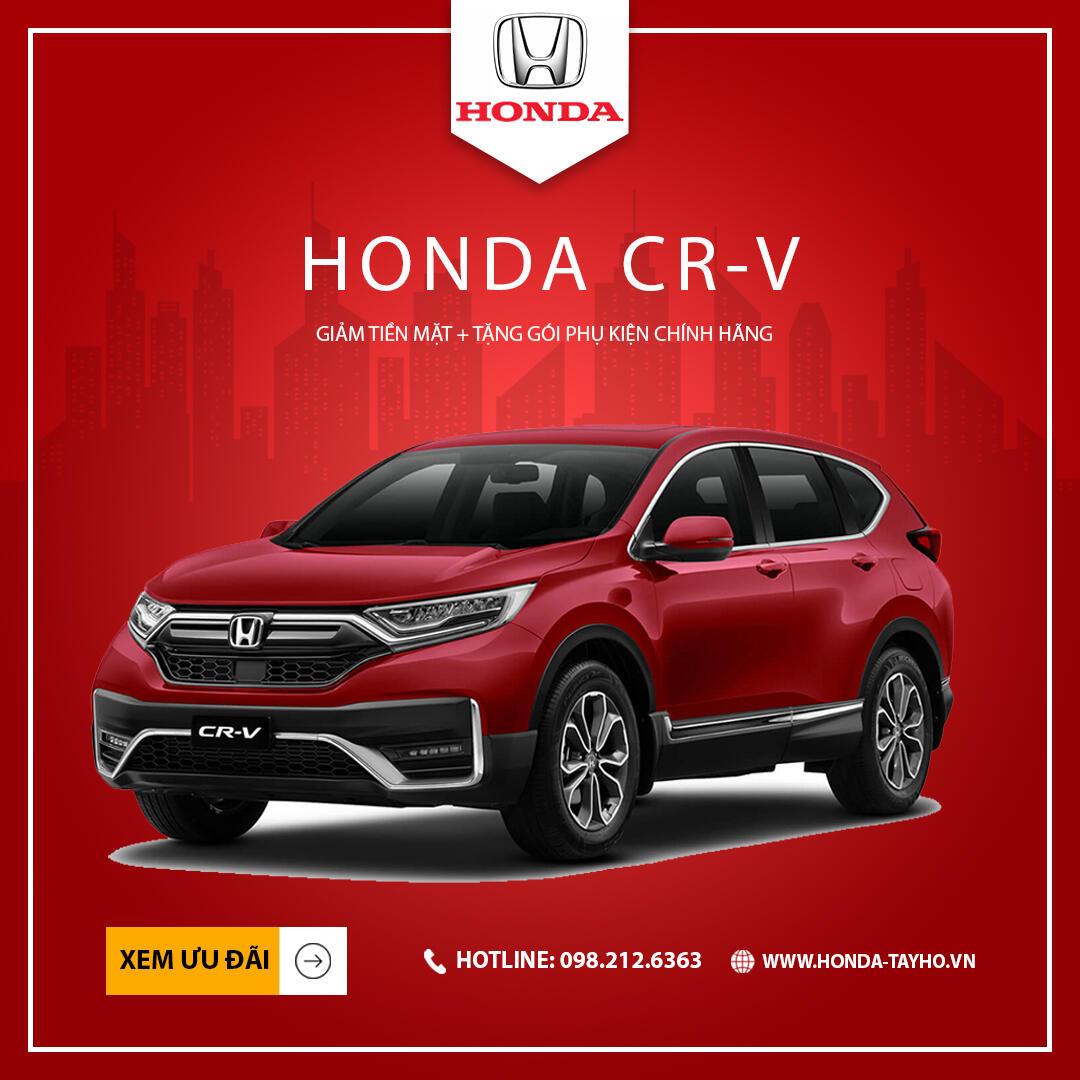 Honda CRV 2021 Tăng giá nhẹ Chi tiết Tháng 6/2021
