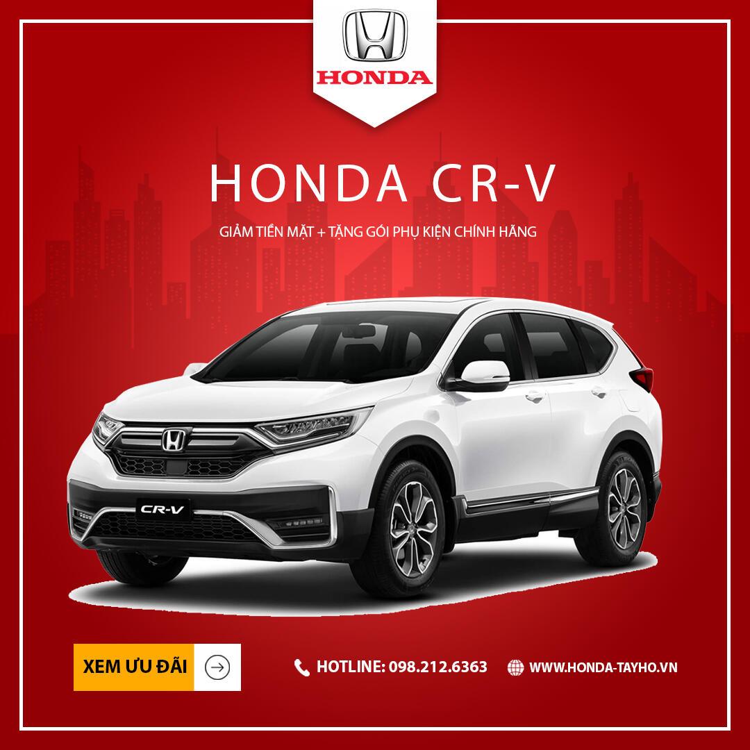 Giá xe Honda CRV 2022  Lăn bánh và ƯU ĐÃI Tháng 052023
