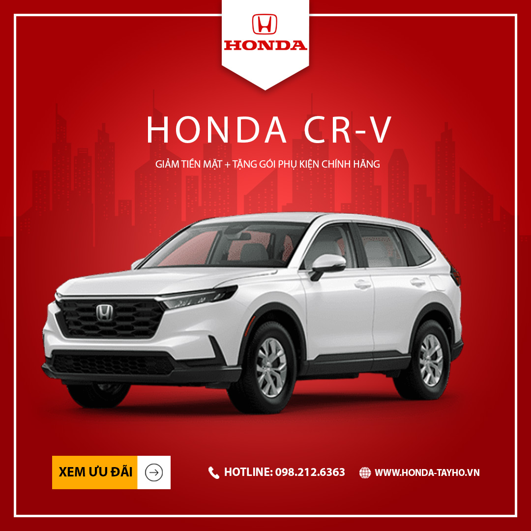 Honda CRV 2024 Phiên Bản L 1.5L Turbo FWD