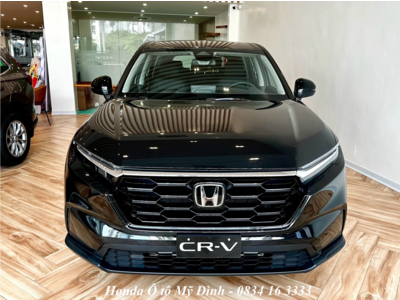 Honda CRV 2025 màu đen: hình ảnh, giá bán, giảm giá, khuyến mãi mới nhất