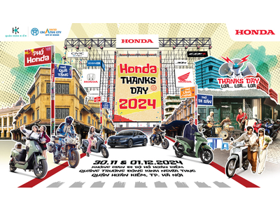 Honda Thanks Day 2024 – Giao lộ Thời đại Trải nghiệm Hành trình Honda trong dòng chảy văn hóa lịch sử Hà Nội