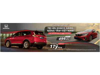 Honda Việt Nam công bố giá bán lẻ đề xuất mới