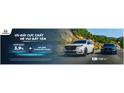 Honda Việt Nam công bố Kết quả kinh doanh tháng 4/2025