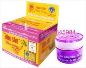 HỒNG SÂM - Dưỡng Trắng TTạo - Chống Lão Hoá - Se Khít Chân Lông