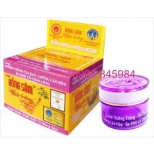 HỒNG SÂM - Dưỡng Trắng TTạo - Chống Lão Hoá - Se Khít Chân Lông