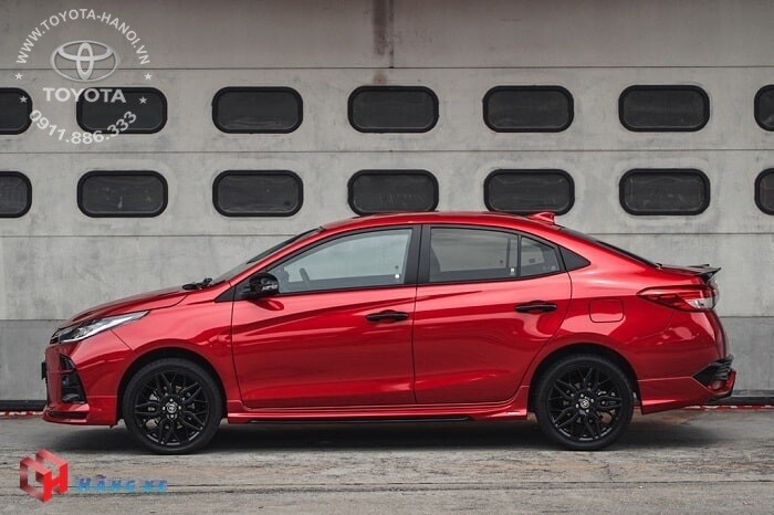Hông xe Vios GRS 2026, 2026 phiên bản thể thao mới