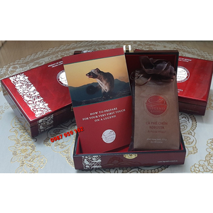 Cà Phê Chồn Robusta (125gr) Hộp Sơn Mài