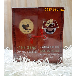 Cà Phê Con Sóc Đôi Nâu