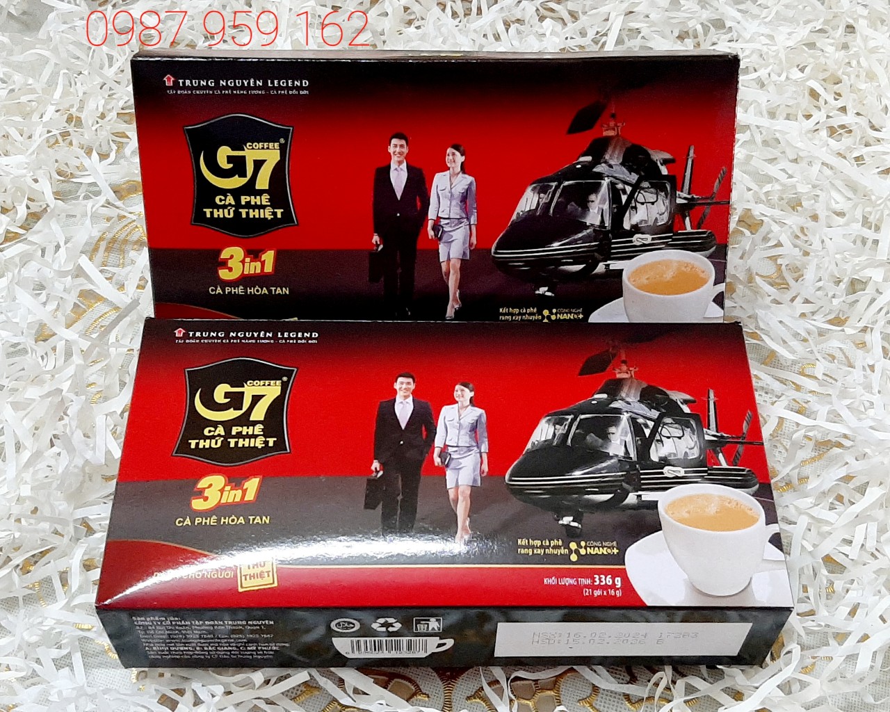 Cà phê G7 hòa tan 21 gói