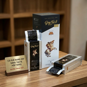 Hộp cà phê SÁNG TẠO 8 - 500gam( gồm 2 gói x 250gam)