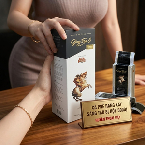 Hộp cà phê SÁNG TẠO 8 - 500gam( gồm 2 gói x 250gam)